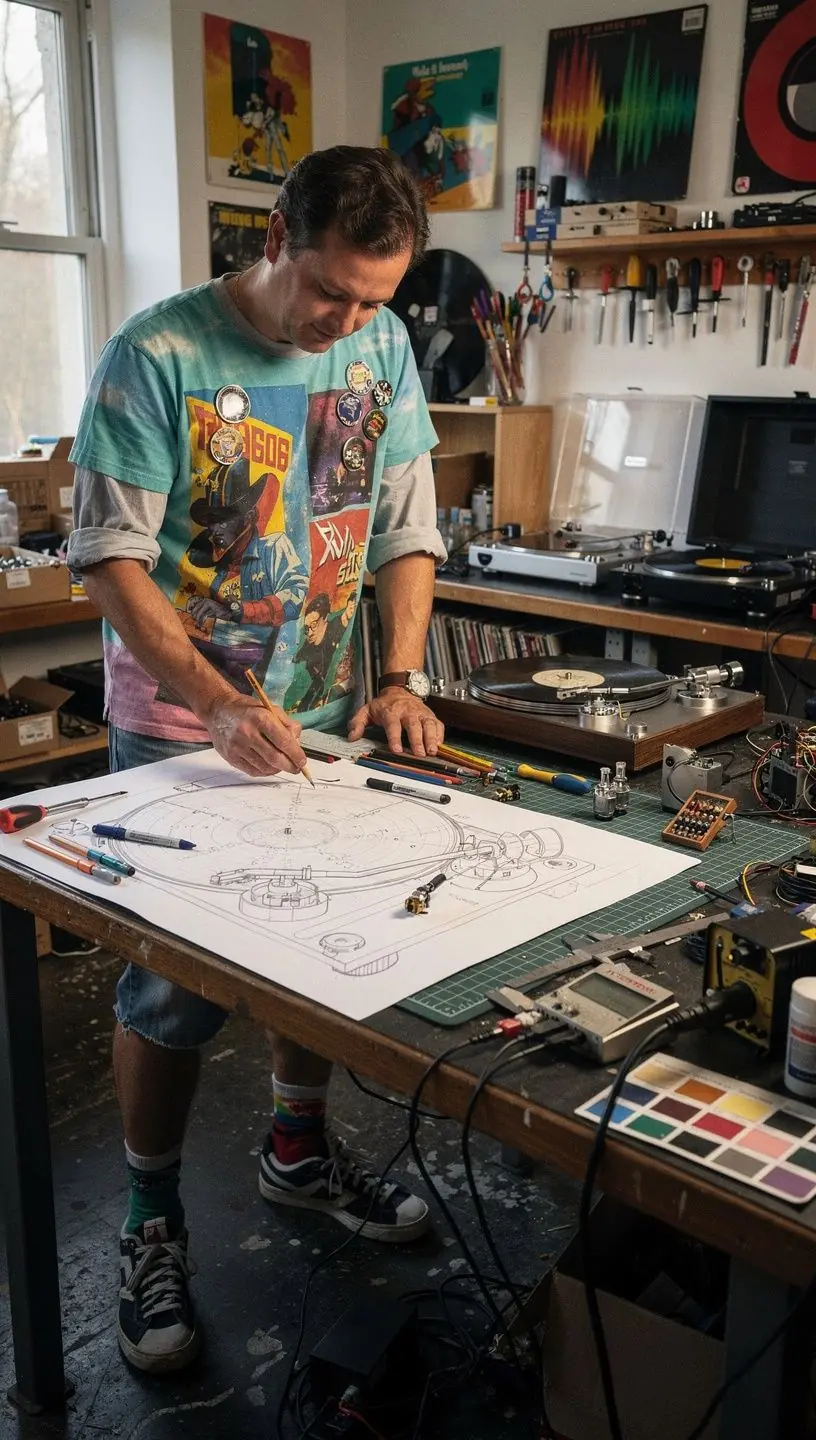 Essential tools for effective turntable repair services.